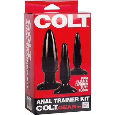 Kit di Iniziazione Anale con Vari Misure in Vinile Morbido